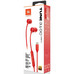 AURICULARES JBL TUNE 310C RD AURICULARES JBL TUNE 310C RD